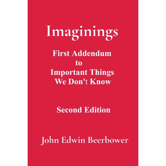 Important Things Imaginings: First Addendum to Important Things We Don't Know, Book 2, (Paperback)
