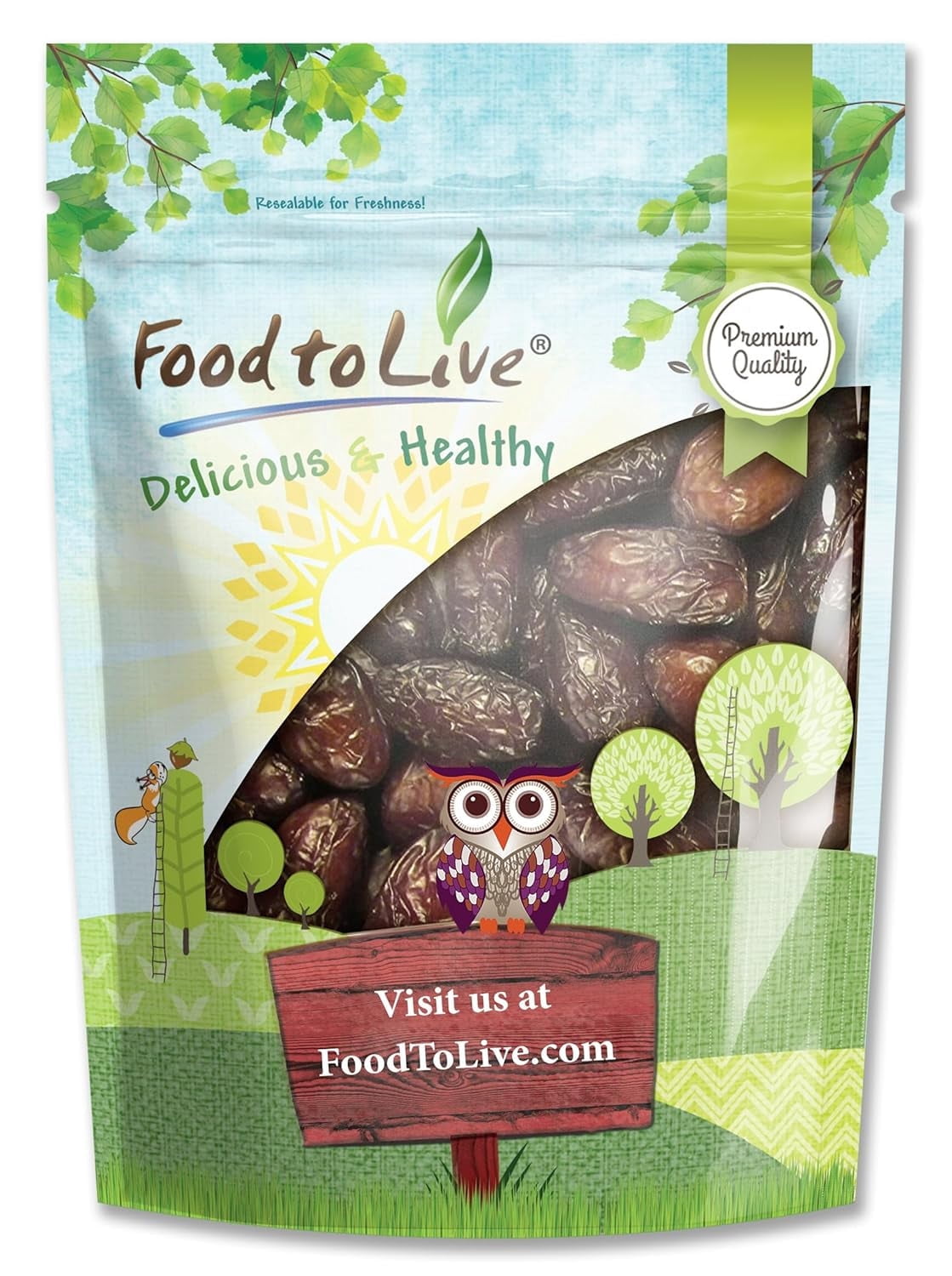 Imported Medjool Dates, 2 Pounds – Unsweetened and Unsulphured , Vegan, Sirtfood, Bulk Dates.