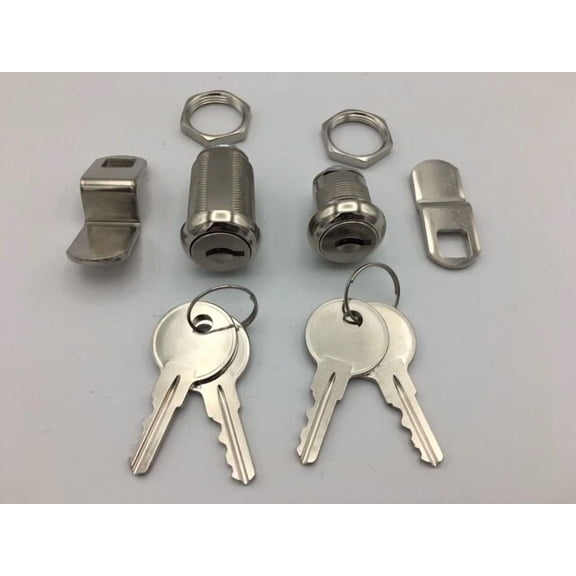 Imported Triple Gumball Candy Vending Machine Locks And Keys Set Import