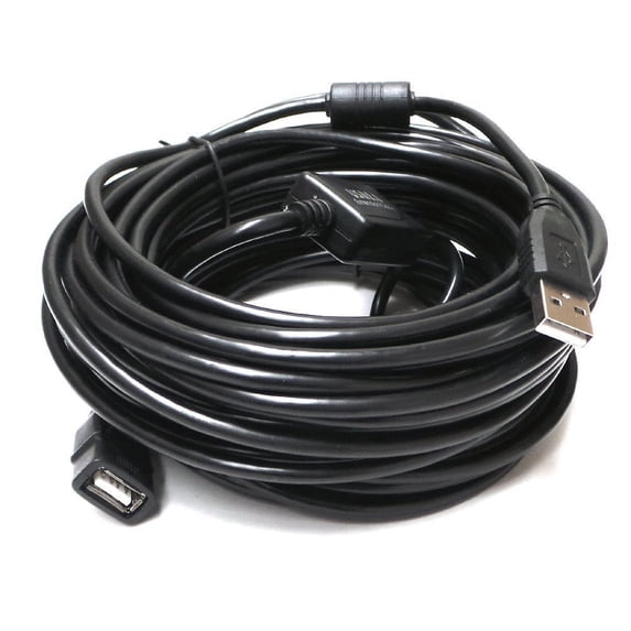 Importer520 50 FT USB 2.0 Active Repeater Extension Cable with Male and ...