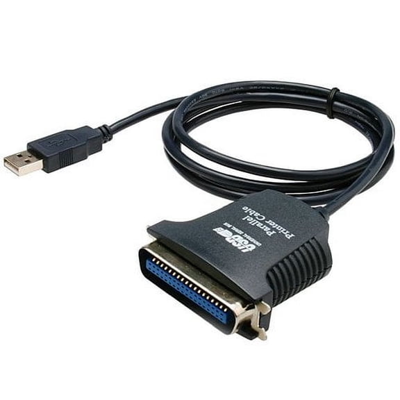Importer520 Male USB to Male Centronics 36 Cable, Black