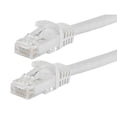 thumbnail image 1 of Importer520 WHITE 100FT CAT5 CAT5e RJ45 PATCH ETHERNET NETWORK CABLE 100 FT For PC, Mac, Laptop, PS2, PS3, XBox, and XBox 360, 1 of 3