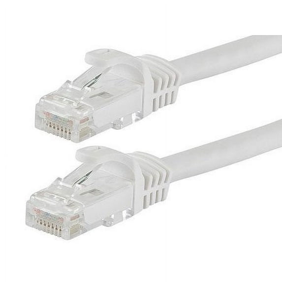 Importer520 WHITE 100FT CAT5 CAT5e RJ45 PATCH ETHERNET NETWORK CABLE 100 FT For PC, Mac, Laptop, PS2, PS3, XBox, and XBox 360