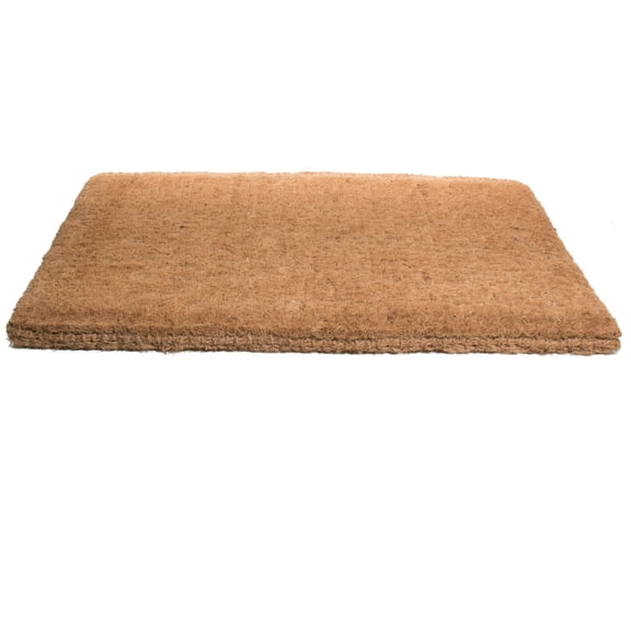 Imports Decor Inc 30" Brown Rectangular FM2 Plain Mat Basic Coir Door Mat