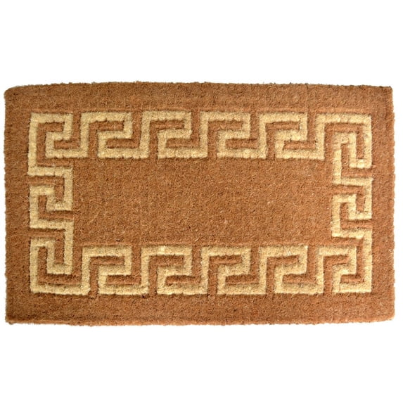 Imports Decor Greek Key Door Welcome Mat 36-in 60-in