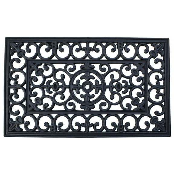 Imports Décor Napoleon Doormat in Rubber Material
