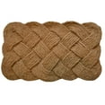 thumbnail image 1 of Imports Decor Inc Brown Handwoven Rectangular Coir Doormat 37" x 24", 1 of 2