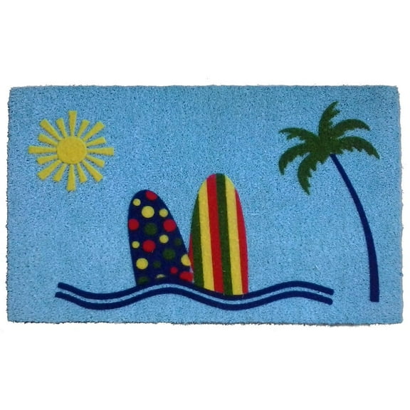 Imports Décor Sunny Beach Doormat in Coir/PVC Material
