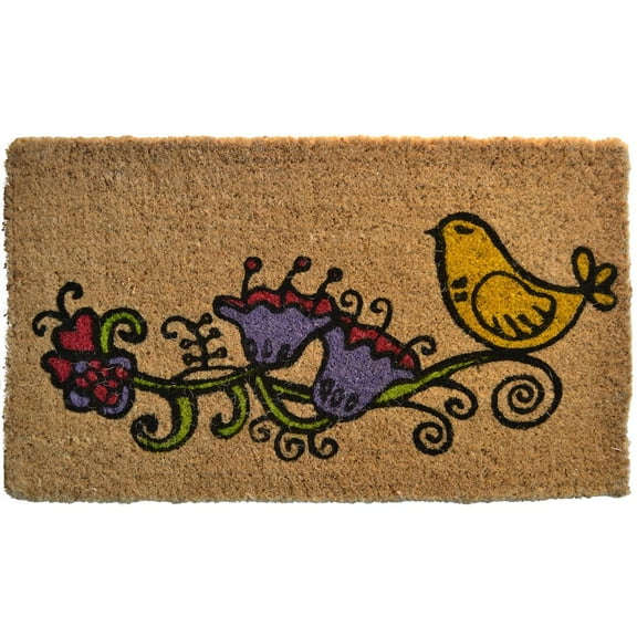 Imports Décor Twitter Doormat in Coir Material