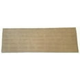 thumbnail image 1 of 6" Brown Rectangular Natural Waves Jute Door Mat, 1 of 3