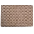 thumbnail image 1 of Imports Decor Inc 36" Brown Natural Beehives Design Rectangular Hand Woven Rug, 1 of 6
