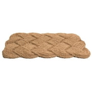 Imports D cor Natural Rope Jute Rug, 18" x 30"   Durable Eco-Friendly Entryway & Accent Rug