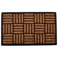 thumbnail image 1 of Imports Decor Rubber Back Coir Doormat, Basket Weave, 18-Inch by 30-Inch, 1 of 3
