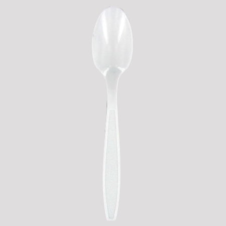 Imports Ipack Solutions Heavy Weight Cutlery Teaspoon Classic White, Plastic | 1000/Case