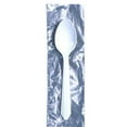 thumbnail image 1 of Imports Medium Weight Wrapped Cutlery Teaspoon White, Plastic | 1000/Case, 1 of 1