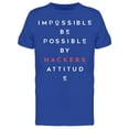 thumbnail image 1 of Impossible Be Possible T-Shirt Men -Image by Shutterstock, Male x-Large, 1 of 2