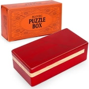 Impossible Box Puzzle Master with Secret Opening Mechanism and Drawer