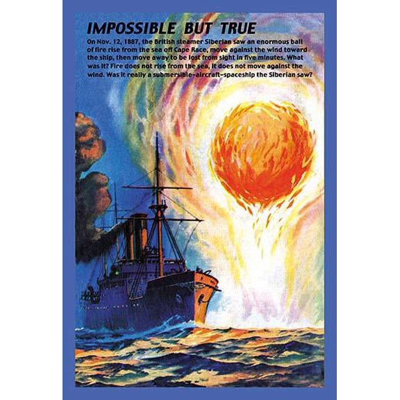 Impossible But True- Fine Art Canvas Print (20" x 30")