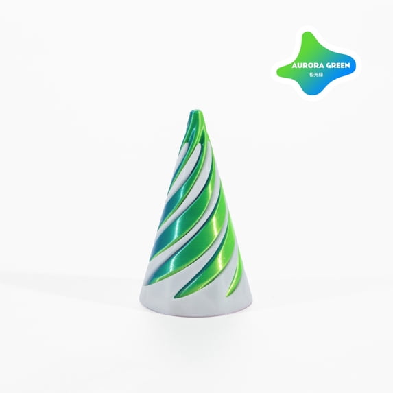 Impossible ConeSpiral Cone Fidget Toy3D Printed Spiral Cone,Impossible Cones passthrough Pyramid for Anxiety Relaxing