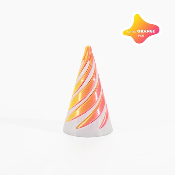 Impossible ConeSpiral Cone Fidget Toy3D Printed Spiral Cone,Impossible Cones passthrough Pyramid for Anxiety Relaxing