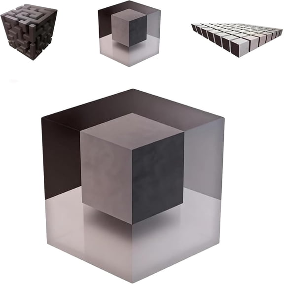 Impossible Corners – Wall Art That Reshapes Reality, 3D Wall Art Optical Illusion Corner Decal, Modern Home Decor for Living Room, Office, Dorm, Ceiling Corner Decoration (#A)