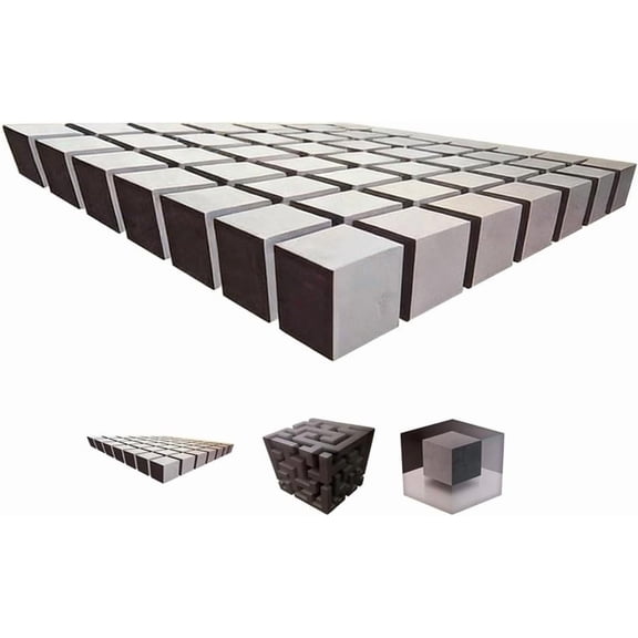 Impossible Corners – Wall Art That Reshapes Reality, 3D Wall Art Optical Illusion Corner Wall Decal, Removable Peel and Stick Graphic Wall Art, for Living Room, Office, Dorm