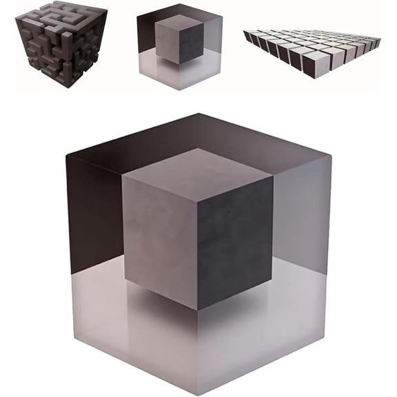 Impossible Corners – Wall Art That Reshapes Reality, 3D Wall Art Optical Illusion Corner Walls Decal, Novelty Corners Walls Stick with Peel and Stick Cube Design for Room and Office Decor (bbb)