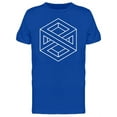 thumbnail image 1 of Impossible Cube Hipster Art T-Shirt Men -Image by Shutterstock, Male Large, 1 of 2