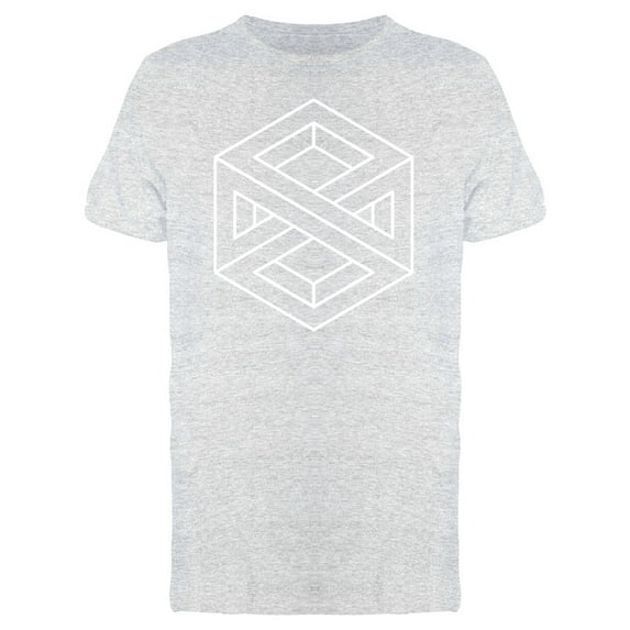 Impossible Cube Hipster Art Tee Men's -Image by Shutterstock