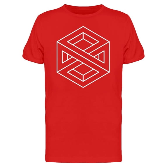 Impossible Cube Hipster Art Tee Men's -Image by Shutterstock