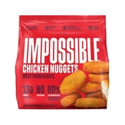 Impossible Foods Chicken Nuggets Meat from Plants, Frozen, Fully Cooked, 13.5 oz