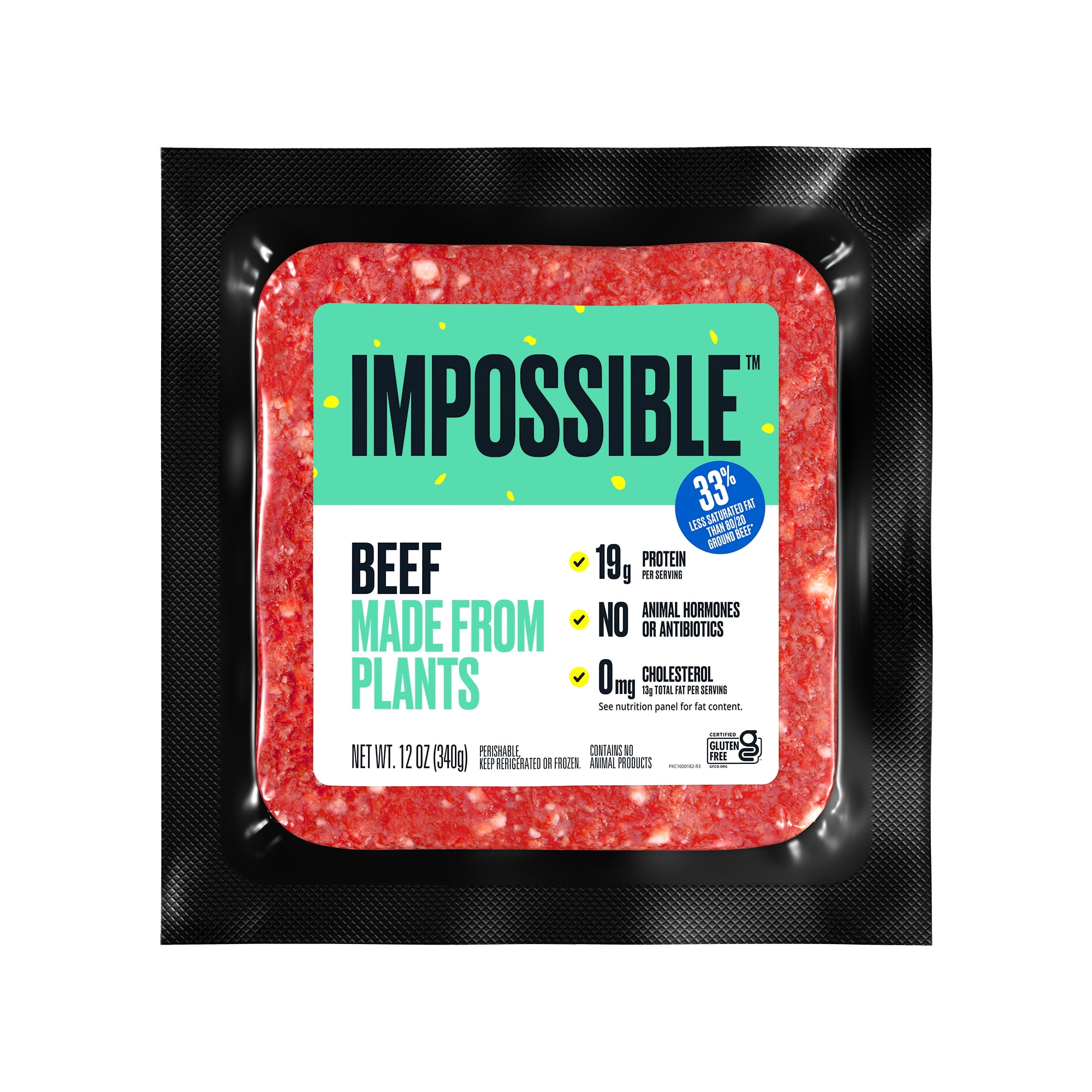 Impossible Foods Plant Based Ground Beef, 12 oz