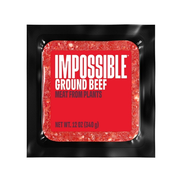 Impossible Foods, Plant Based, Ground, Brick, 12oz, (Fresh)