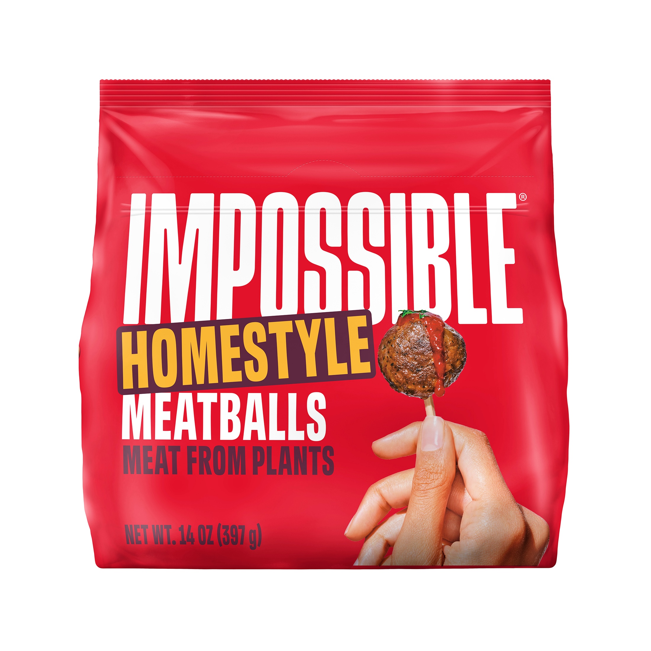 Great Value Fully Cooked Homestyle Meatballs, 32 oz (Frozen)