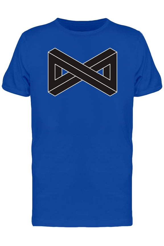 Impossible Infinity Shape T-Shirt Men -Image by Shutterstock, Male Large