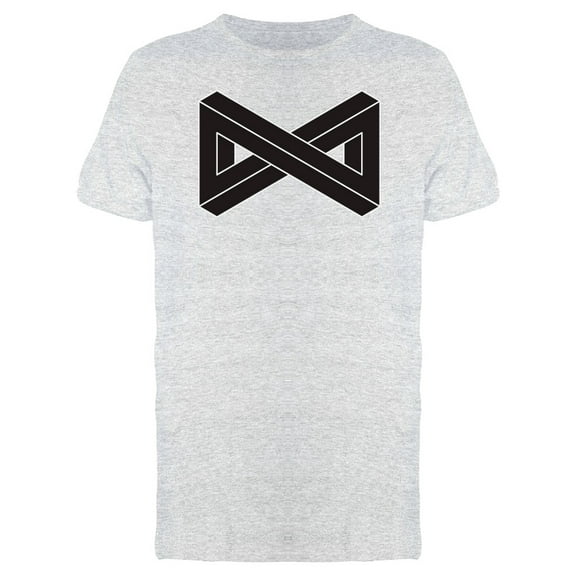 Impossible Infinity Shape T-Shirt Men -Image by Shutterstock, Male Medium