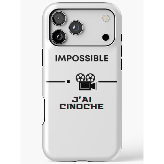 Filming Cooking Iphone Impossible J’ai Cinoche Film Camera Tough Case for Apple iPhone ...