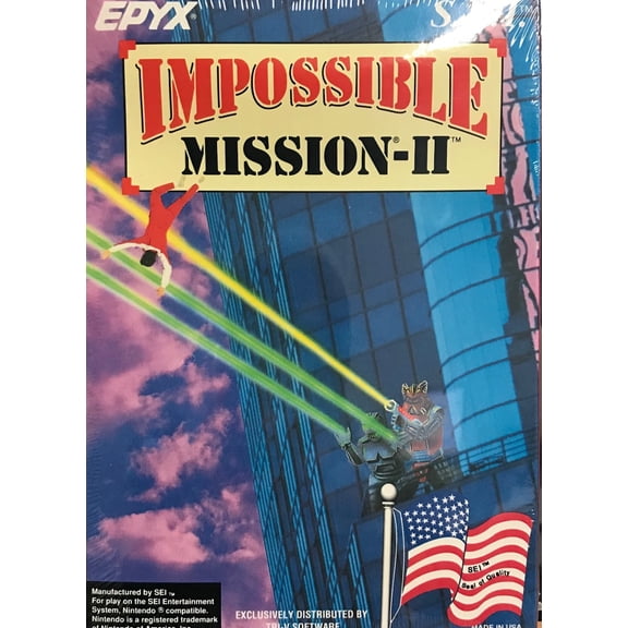 Impossible Mission II NES