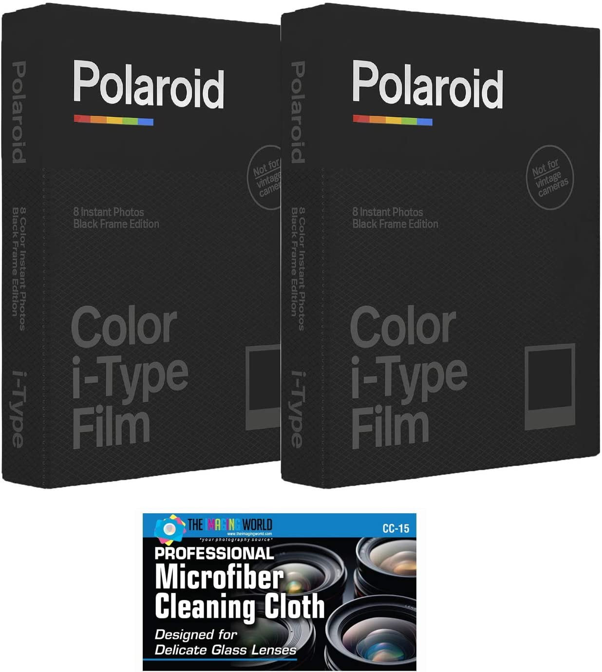 Polaroid Color i-Type Film - Pack of 8 Sheet - Biggs Camera