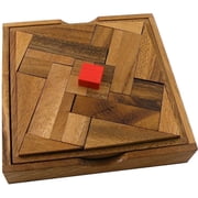 Impossible Square - Wooden Puzzle Brain Teaser