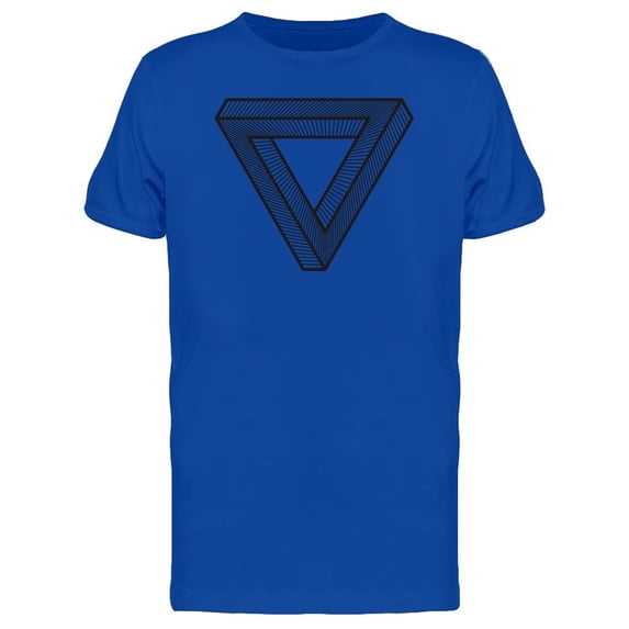 Impossible Triangle Line Art Tee Men's -Image by Shutterstock