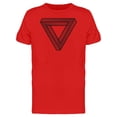 thumbnail image 1 of Impossible Triangle Line Art Tee Men's -Image by Shutterstock, 1 of 2