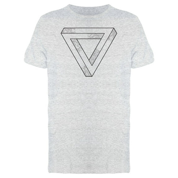 Impossible Triangle Sketch T-Shirt Men -Image by Shutterstock, Male Large