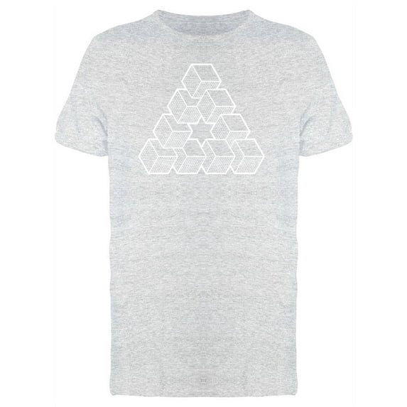 Impossible Triangle With Star T-Shirt Men -Image by Shutterstock, Male x-Large