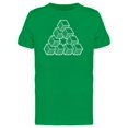 thumbnail image 1 of Impossible Triangle With Star Tee Men's - Men T-Shirt, Xtra Large, 1 of 2