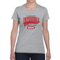 thumbnail image 1 of Impossible Until Done Shaped T-Shirt Women -Image by Shutterstock, Female Large, 1 of 4