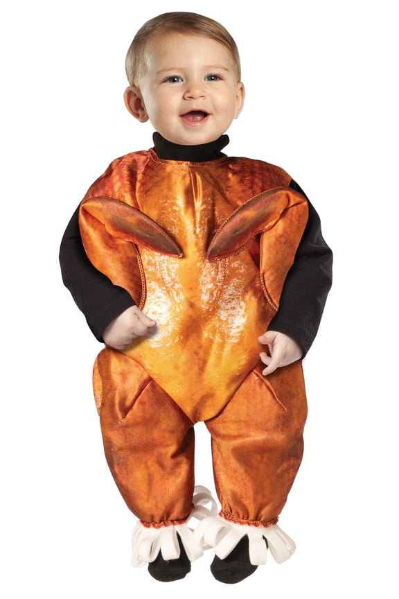 Baby Brown Cooked Turkey Bunting Costume