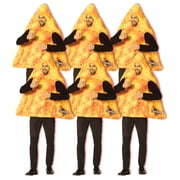 Imposta Costumes Doritos Nacho Single Chip - 6 Pack Group Costume, Multicolor, Adult One Size, 20156