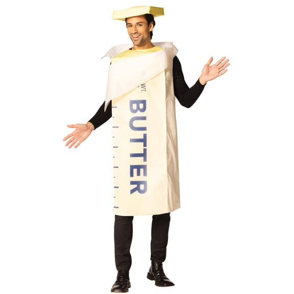 Imposta Costumes Stick of Butter Tunic Halloween Costume, Yellow, Adult One Size, R1398-OS