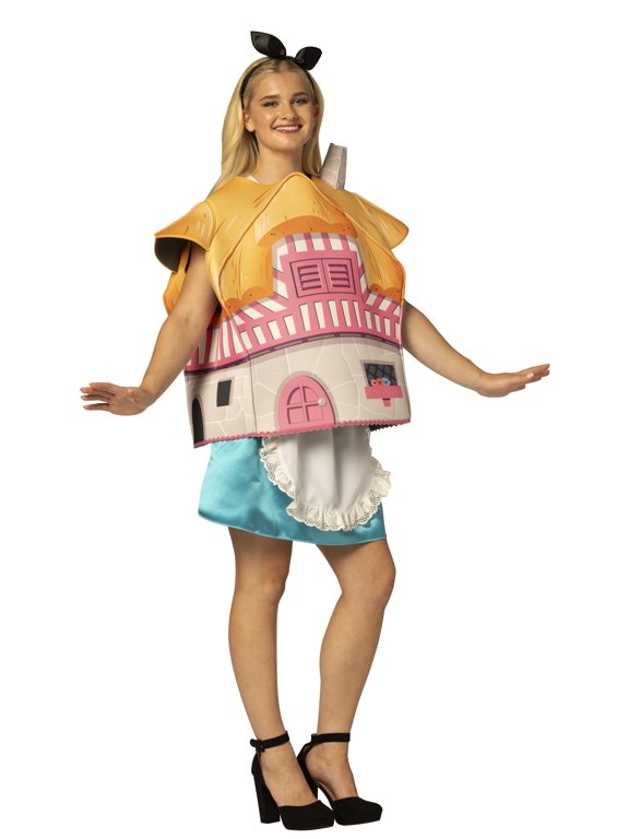 Wonderland Storybook House Halloween Costume, Multicolor, Men and Women, One Size Fits Most, 30130-OS